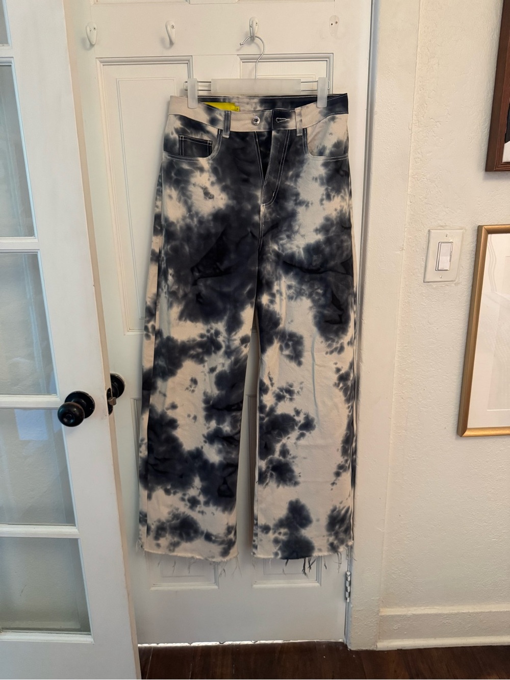 Marques Almeida Tie Dye Boyfriend Trousers